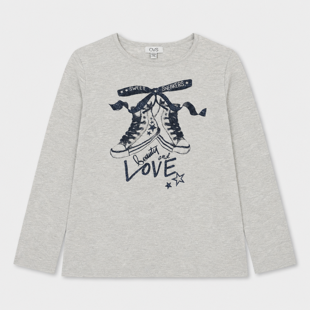 Maglietta maniche lunghe - Bambina - 114 - 119 | 6 anni