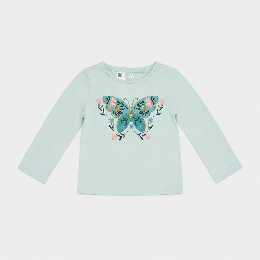 Maglietta maniche lunghe - Bambina - 96 - 101 | 3 anni