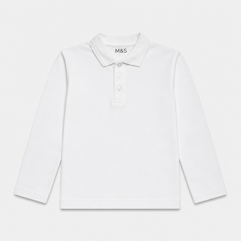 Polo maniche lunghe - Bambino - 114 - 119 | 6 anni