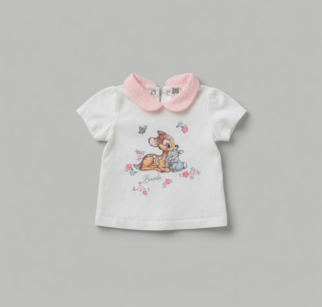Maglietta maniche corte - Bambina - 50 - 59 < 3 mesi