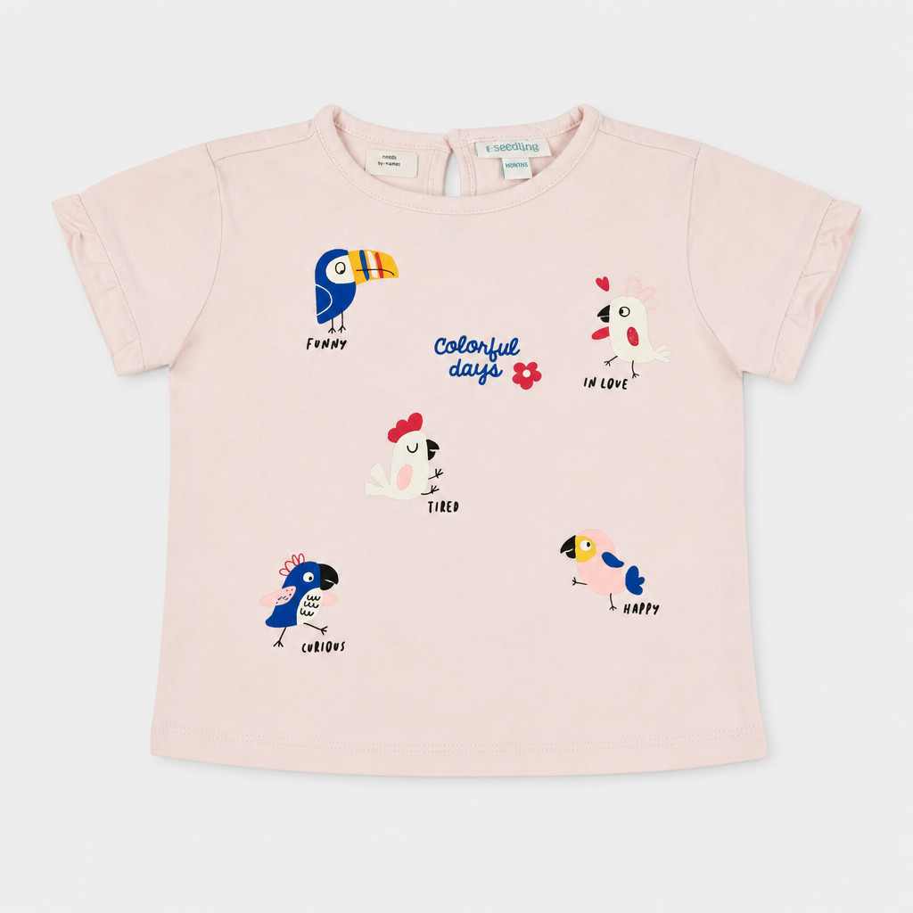 Maglietta maniche corte - Bambina - 72 - 77 | 9 mesi
