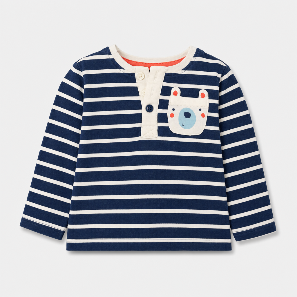 Maglietta maniche lunghe - Bambino - 50 - 59 < 3 mesi