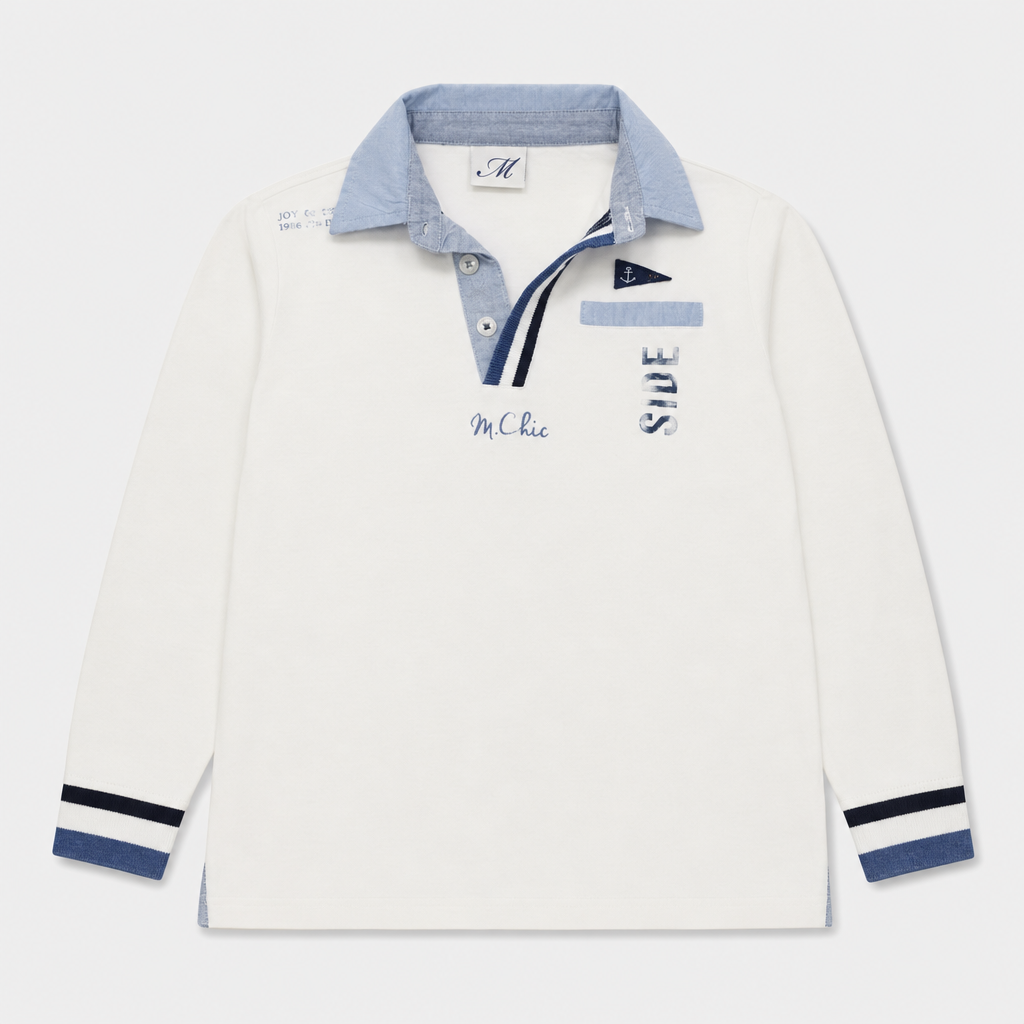 Polo maniche lunghe - Bambino - 108 - 113 | 5 anni
