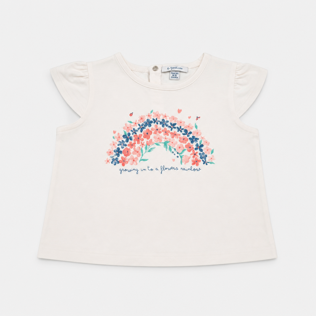 Maglietta maniche corte - Bambina - 60 - 65 | 3 mesi