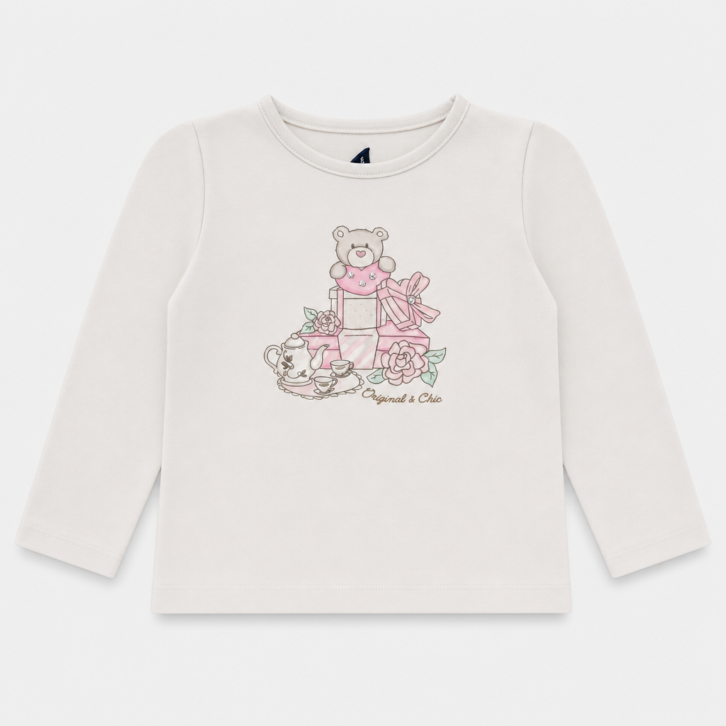 Maglietta maniche lunghe - Bambina - 66 - 71 | 6 mesi