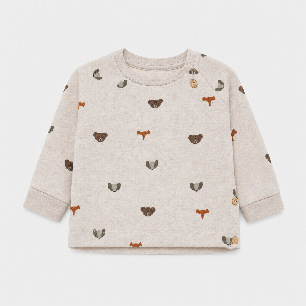 Maglietta maniche lunghe - Bambino - 50 - 59 < 3 mesi