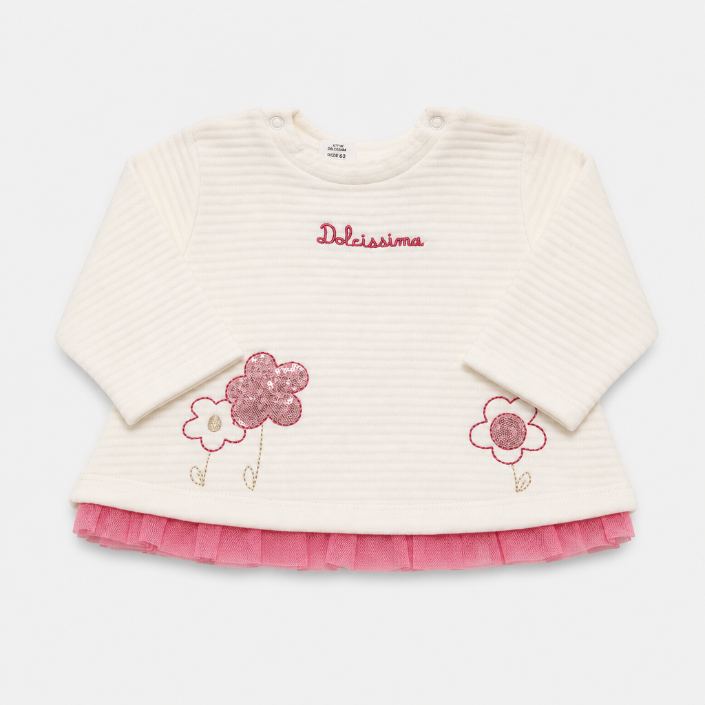 Maglietta maniche lunghe - Bambina - 60 - 65 | 3 mesi