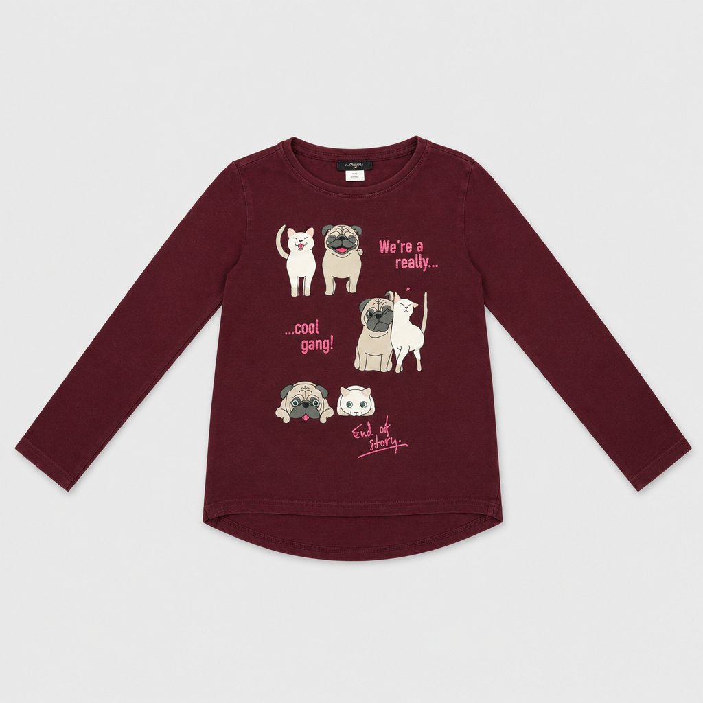Maglietta maniche lunghe - Bambina - 132 - 137 | 9 anni