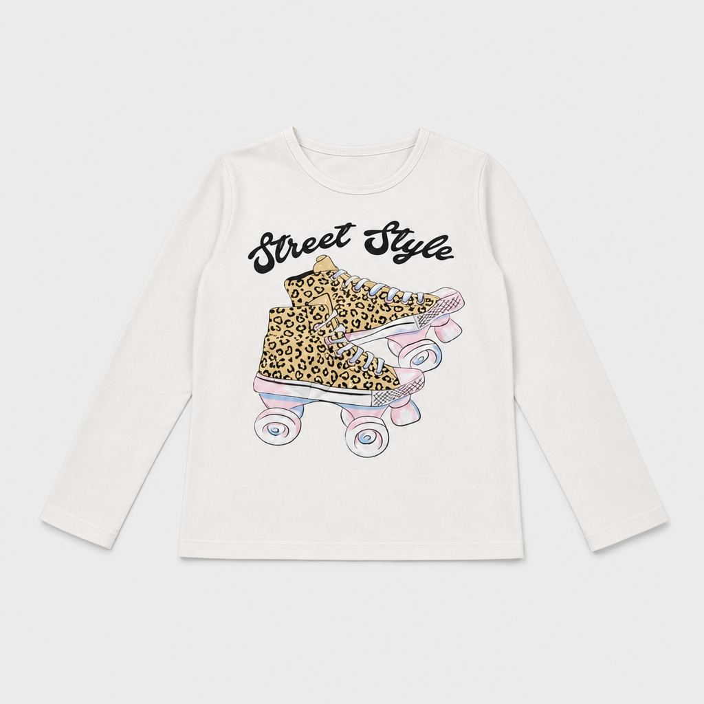 Maglietta maniche lunghe - Bambina - 114 - 119 | 6 anni