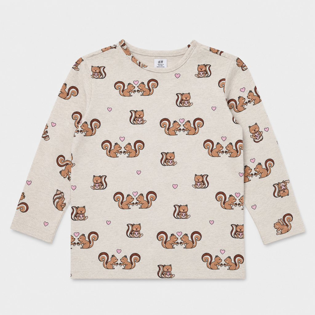 Maglietta maniche lunghe - Bambina - 96 - 101 | 3 anni