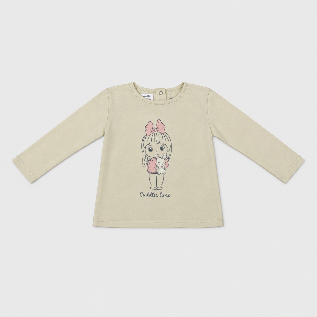 Maglietta maniche lunghe - Bambina - 78 - 83 | 1 anno
