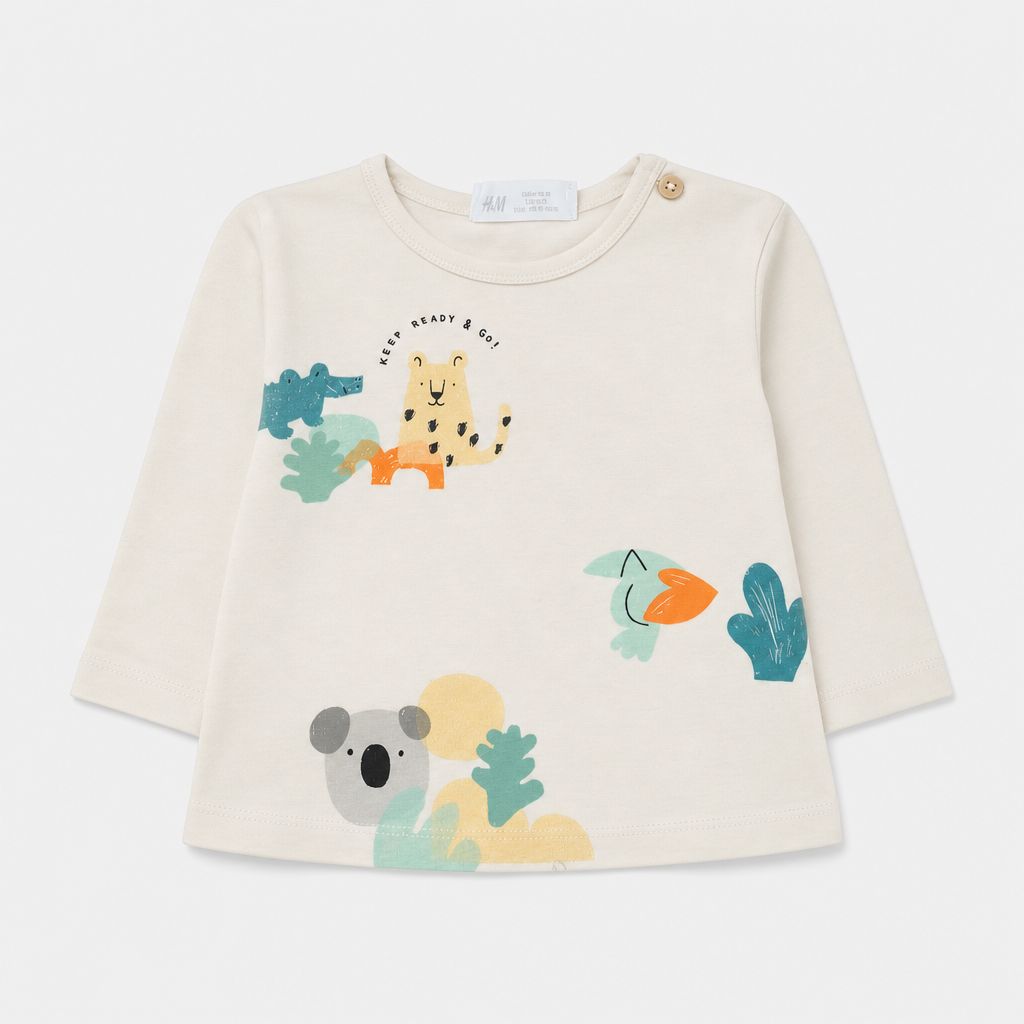 Maglietta maniche lunghe - Bambino - 66 - 71 | 6 mesi