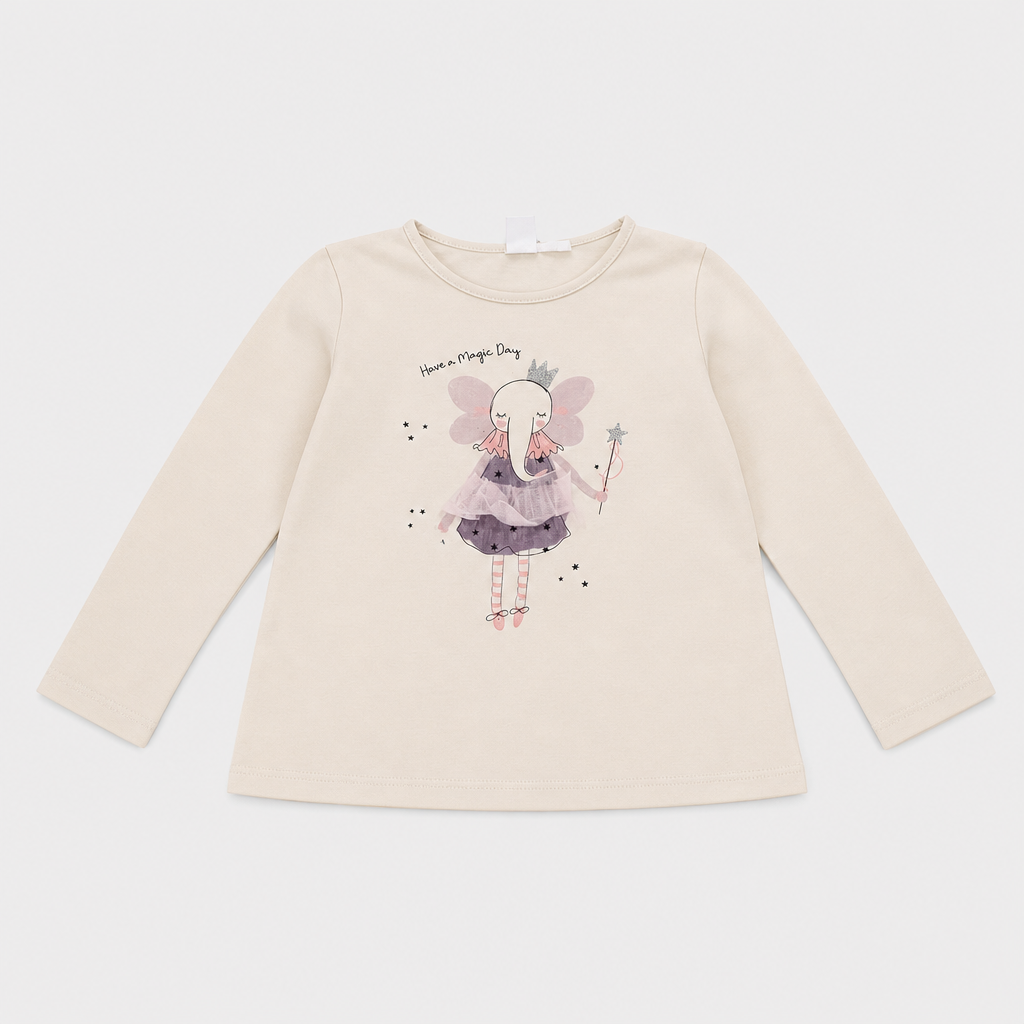 Maglietta maniche lunghe - Bambina - 96 - 101 | 3 anni