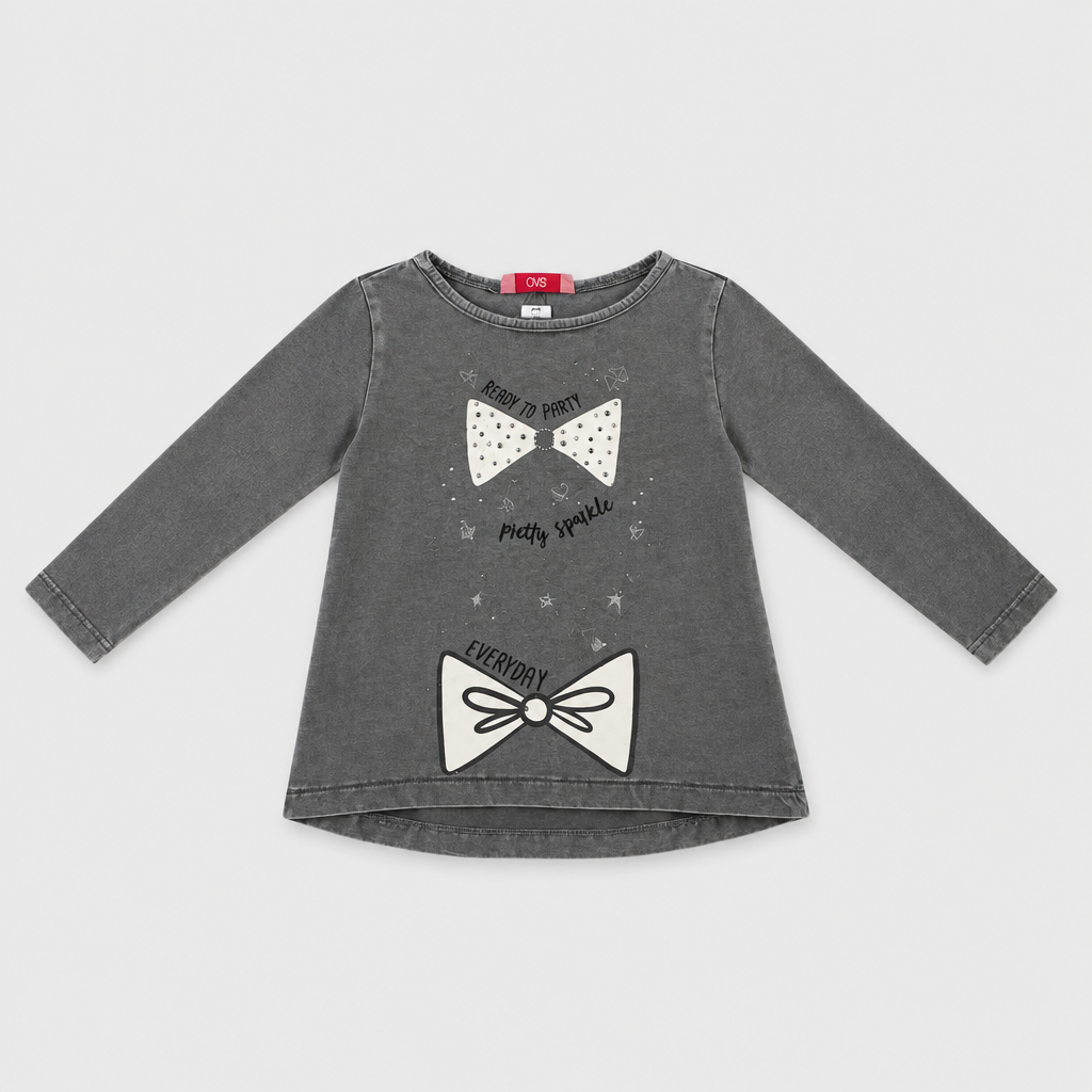 Maglietta maniche lunghe - Bambina - 96 - 101 | 3 anni
