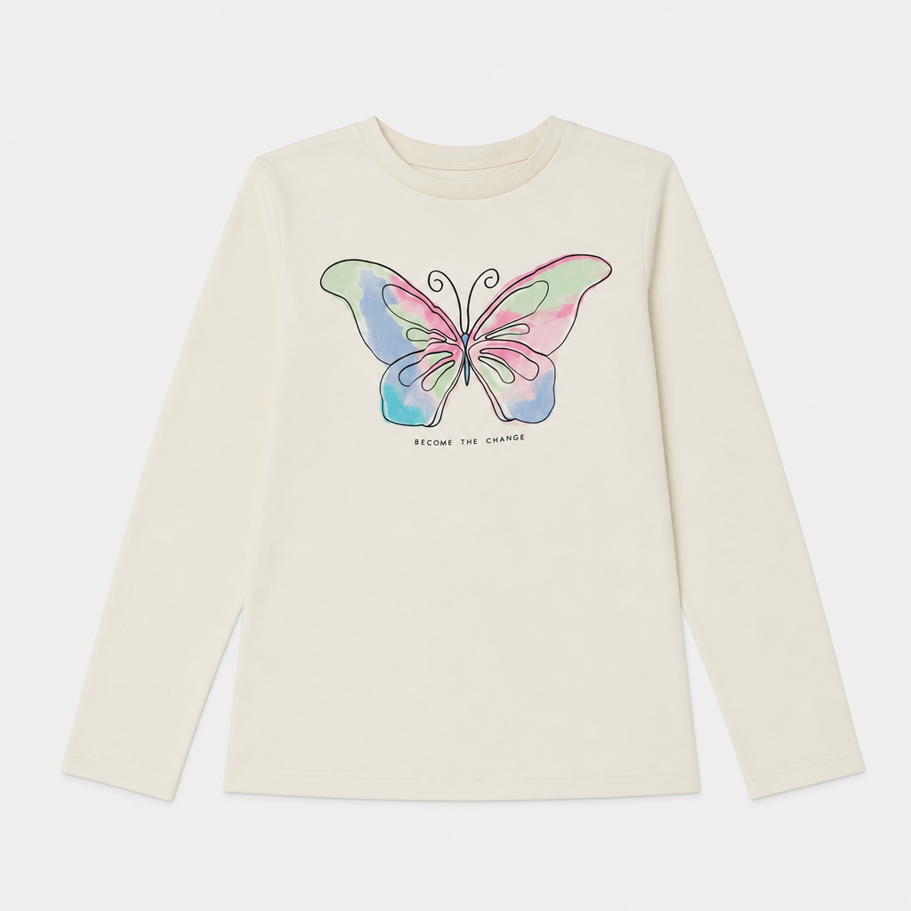 Maglietta maniche lunghe - Bambina - 60 - 65 | 3 mesi