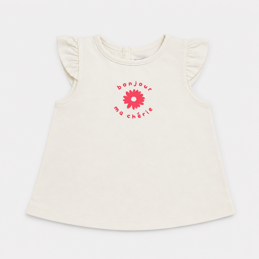 Maglietta maniche corte - Bambina - 60 - 65 | 3 mesi