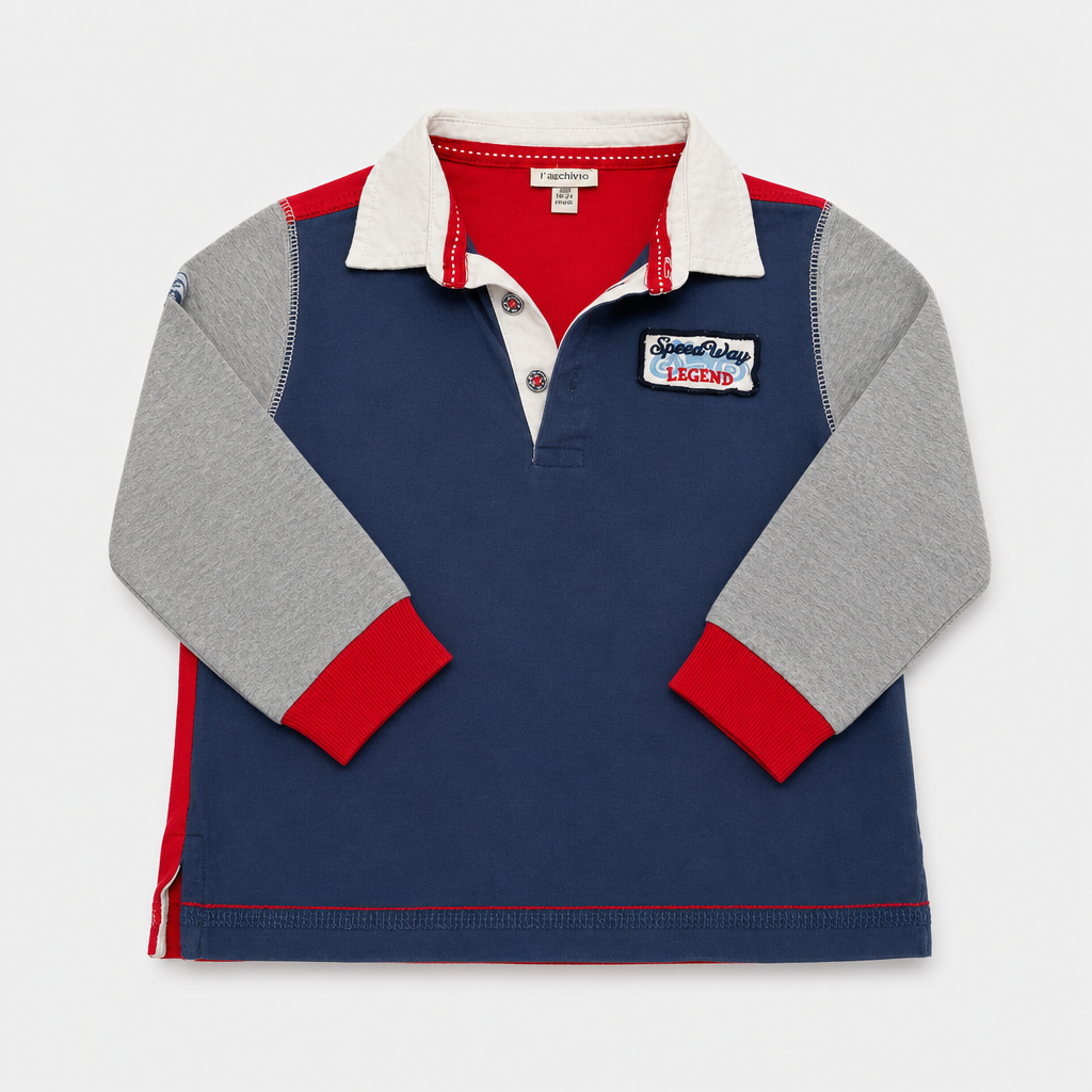 Polo maniche lunghe - Bambino - 84 - 89 | 18 mesi