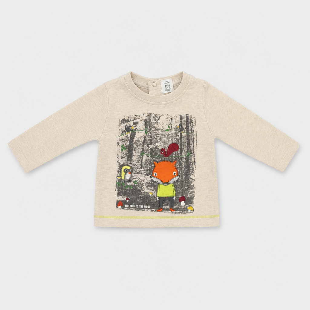 Maglietta maniche lunghe - Bambino - 60 - 65 | 3 mesi