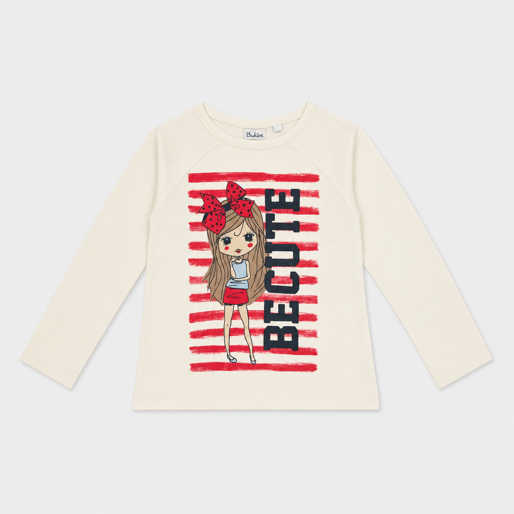Maglietta maniche lunghe - Bambina - 114 - 119 | 6 anni