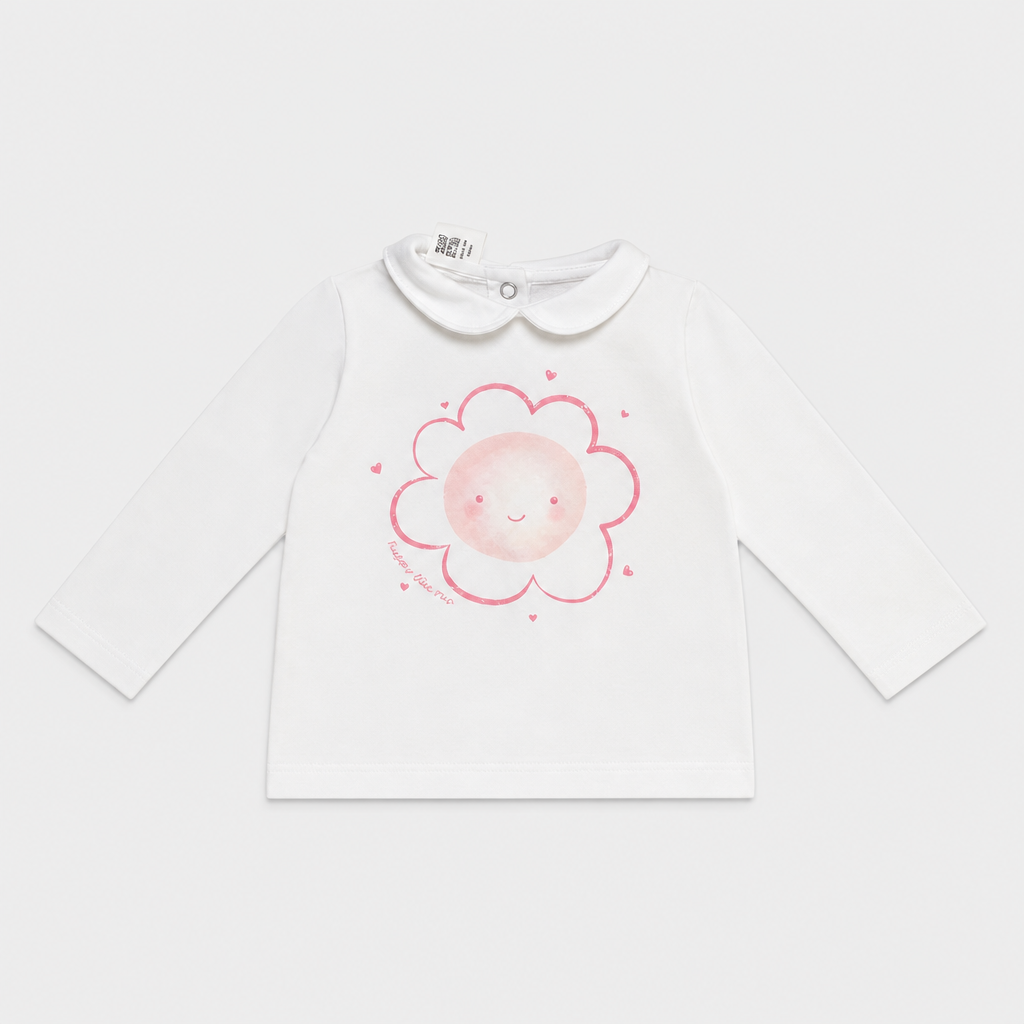 Maglietta maniche lunghe - Bambina - 60 - 65 | 3 mesi