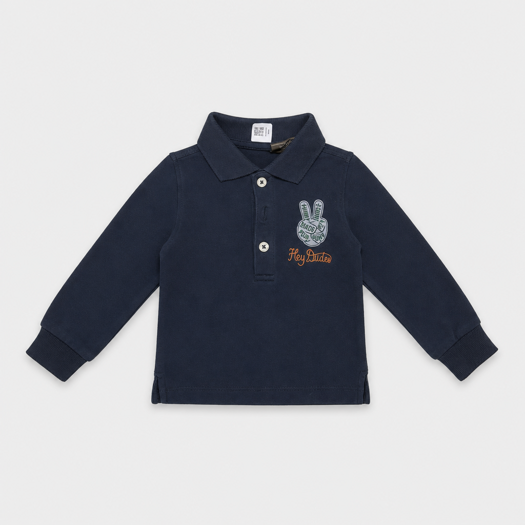 Polo maniche lunghe - Bambino - 66 - 71 | 6 mesi