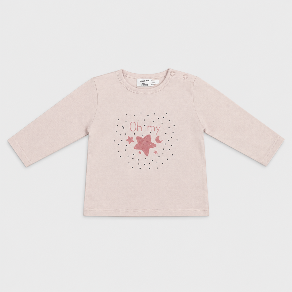 Maglietta maniche lunghe - Bambina - 72 - 77 | 9 mesi