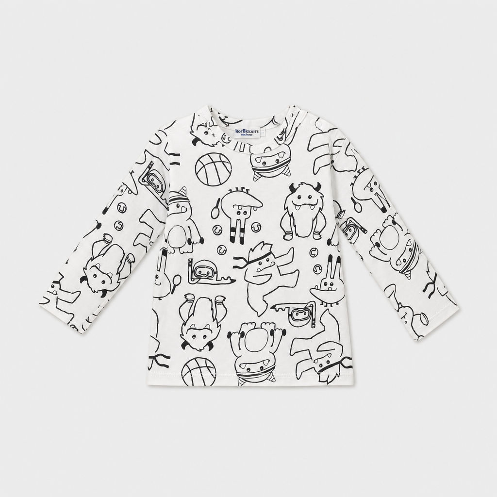 Maglietta maniche lunghe - Bambino - 84 - 89 | 18 mesi