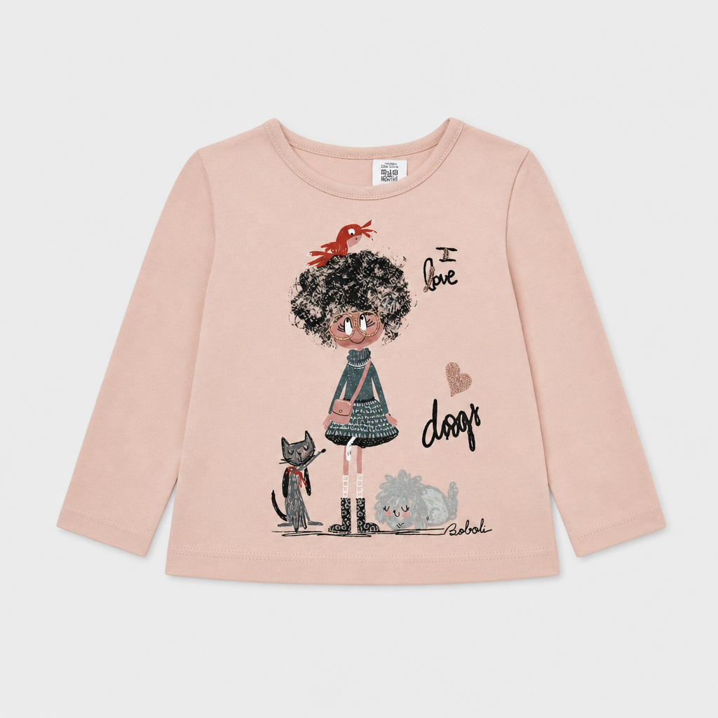 Maglietta maniche lunghe - Bambina - 66 - 71 | 6 mesi