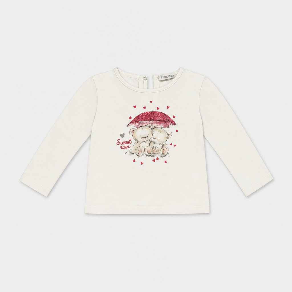 Maglietta maniche lunghe - Bambina - 66 - 71 | 6 mesi