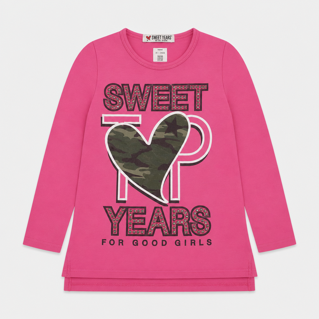 Maglietta maniche lunghe - Bambina - 102 - 107 | 4 anni
