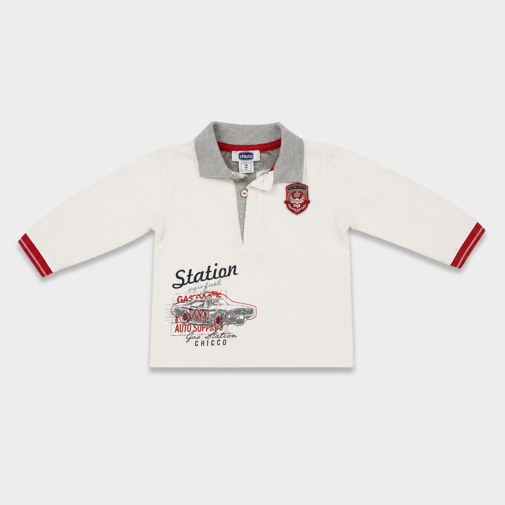 Polo maniche lunghe - Bambino - 72 - 77 | 9 mesi