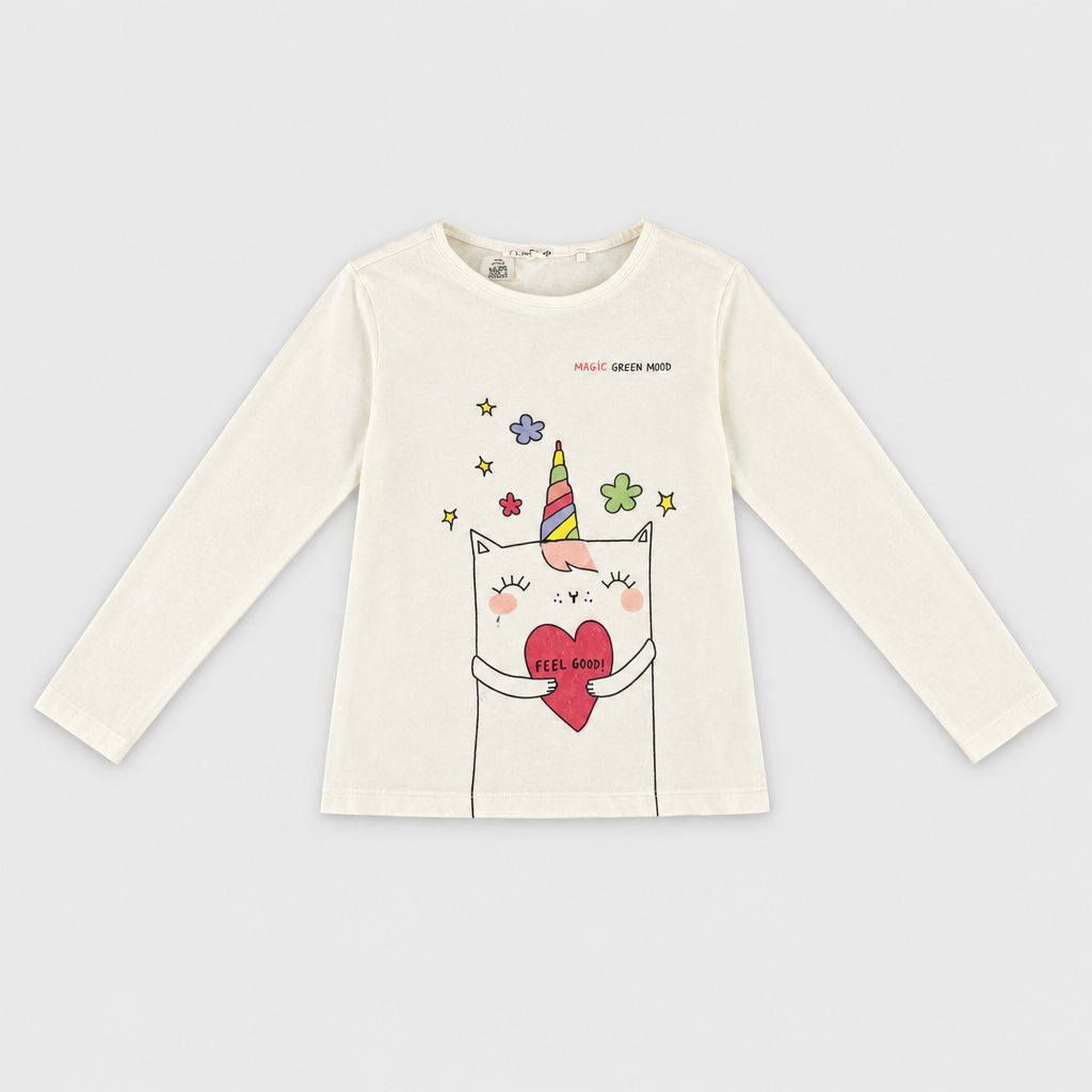 Maglietta maniche lunghe - Bambina - 114 - 119 | 6 anni