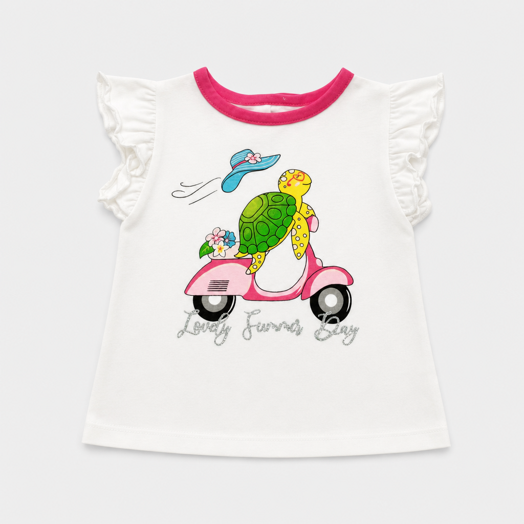 Maglietta maniche corte - Bambina - 60 - 65 | 3 mesi