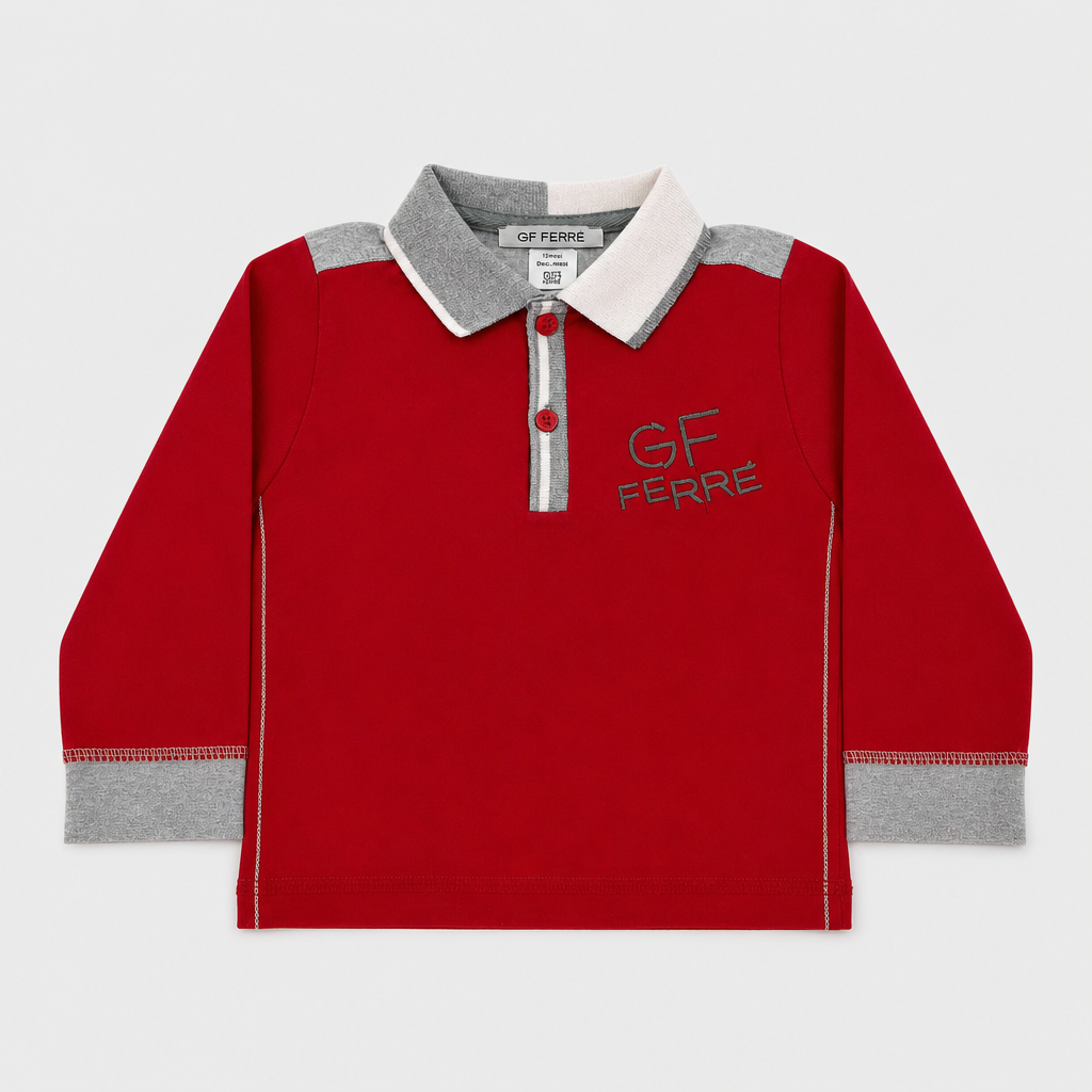 Polo maniche lunghe - Bambino - 84 - 89 | 18 mesi