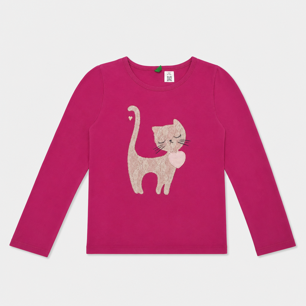 Maglietta maniche lunghe - Bambina - 114 - 119 | 6 anni