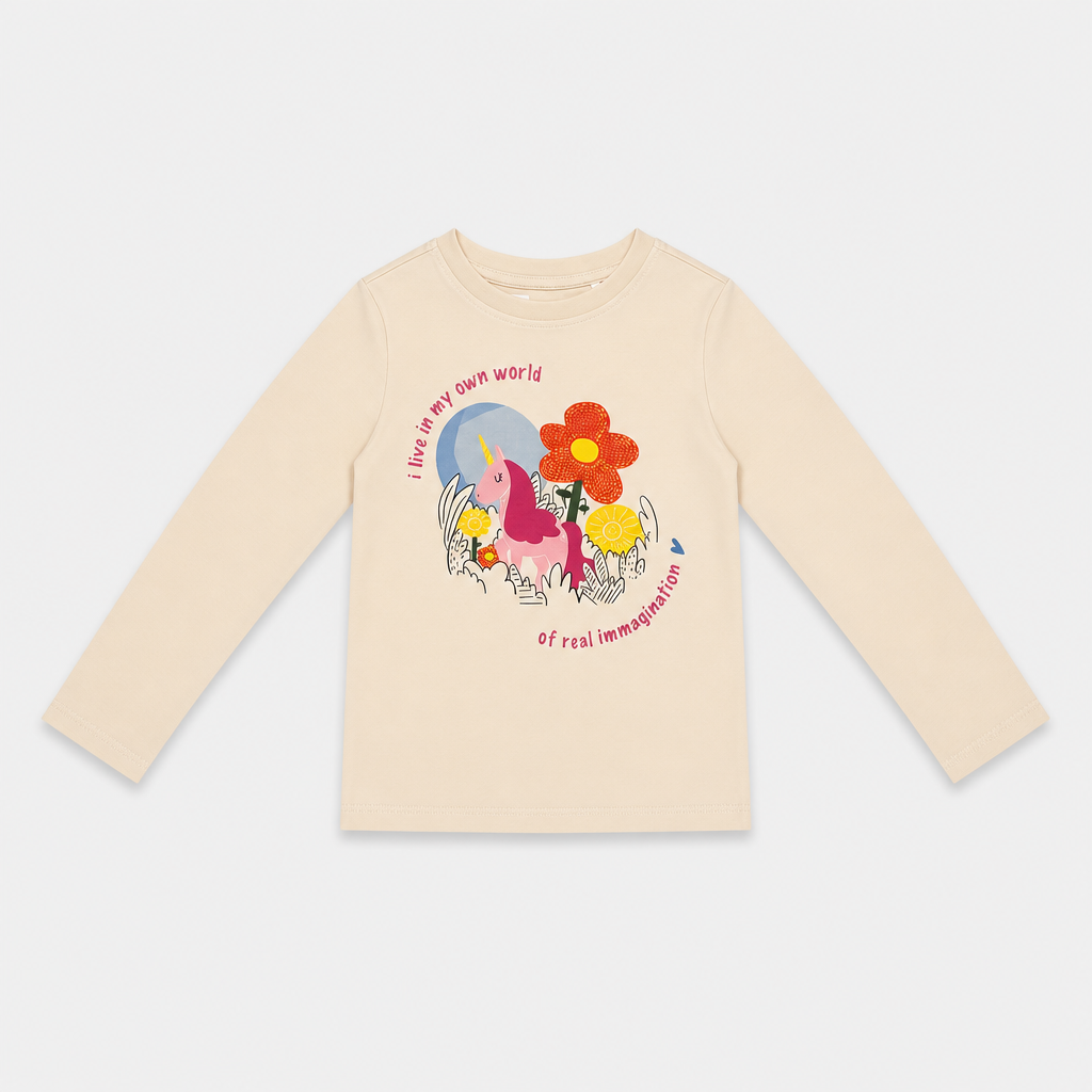 Maglietta maniche lunghe - Bambina - 96 - 101 | 3 anni