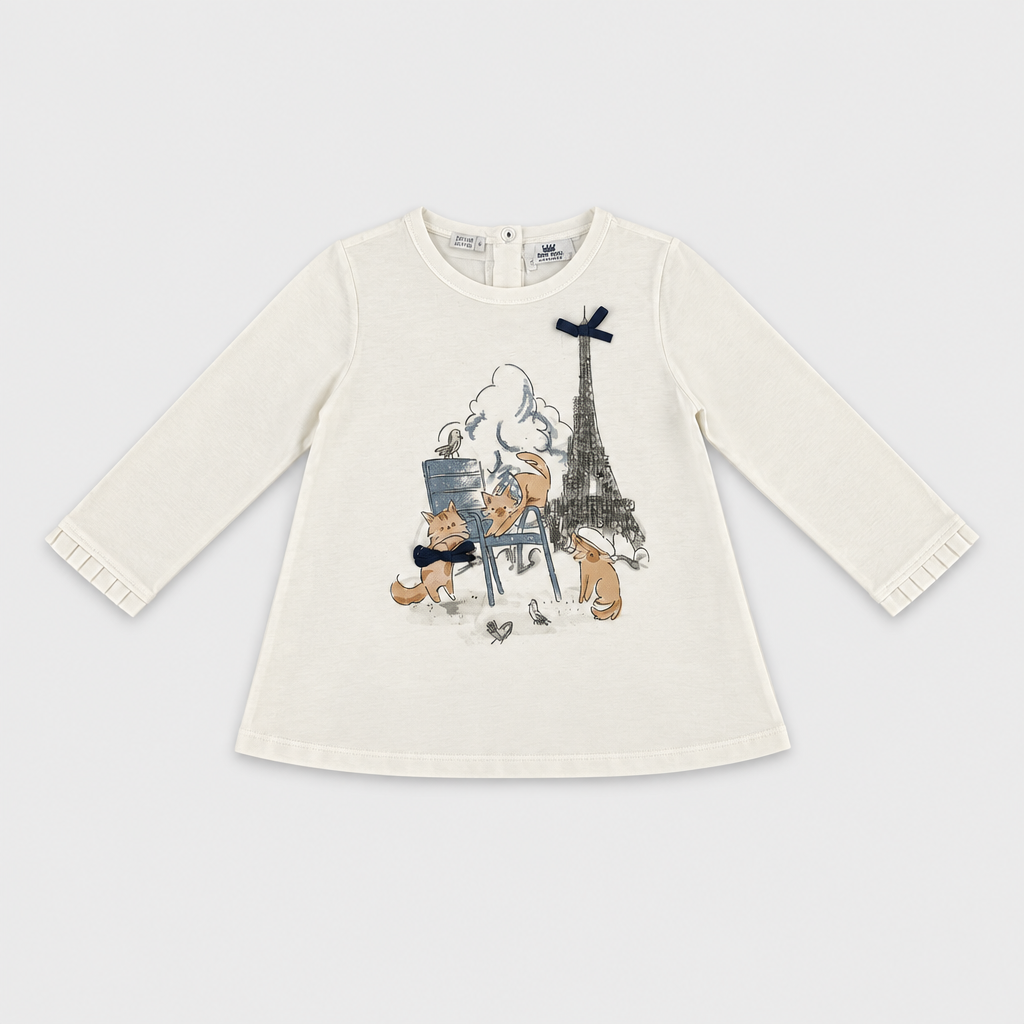 Maglietta maniche lunghe - Bambina - 66 - 71 | 6 mesi