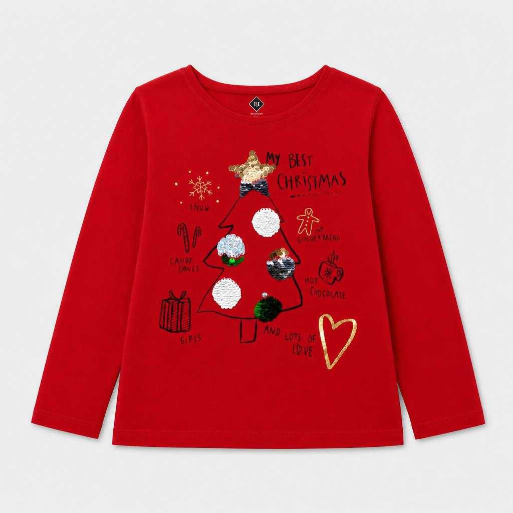 Maglietta maniche lunghe - Bambina - 102 - 107 | 4 anni