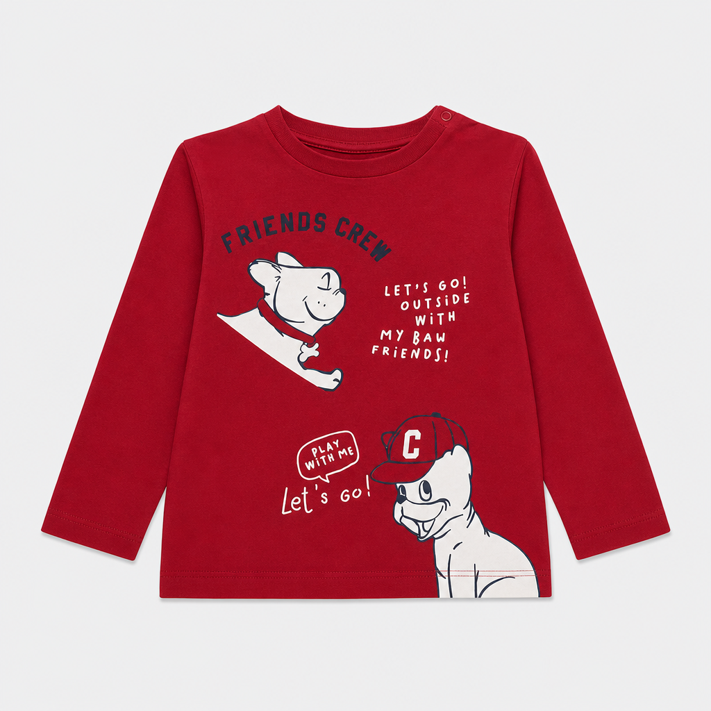 Maglietta maniche lunghe - Bambino - 84 - 89 | 18 mesi