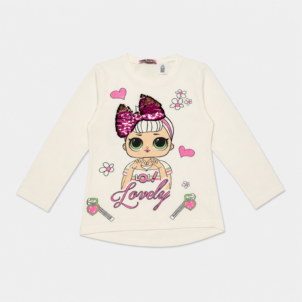 Maglietta maniche lunghe - Bambina - 120 - 125 | 7 anni