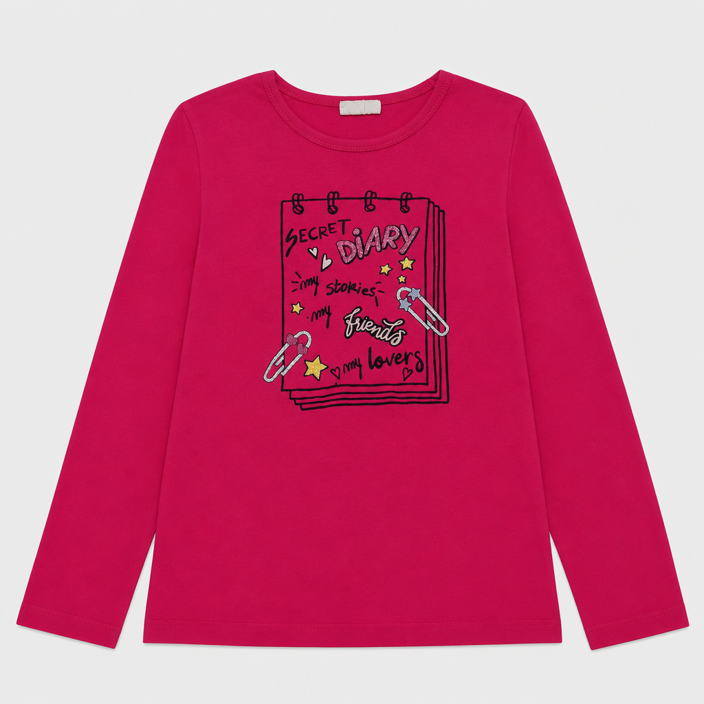 Maglietta maniche lunghe - Bambina - 120 - 125 | 7 anni