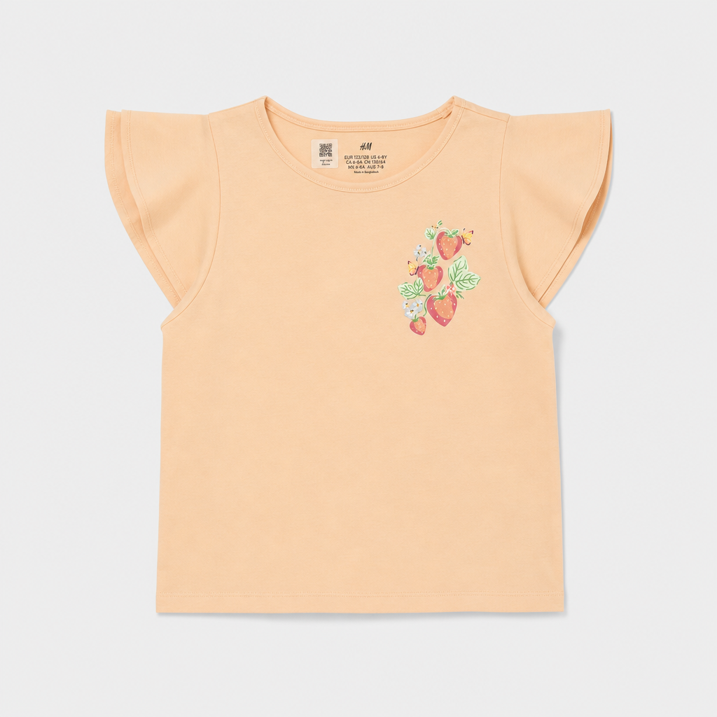 Maglietta maniche corte - Bambina - 120 - 125 | 7 anni