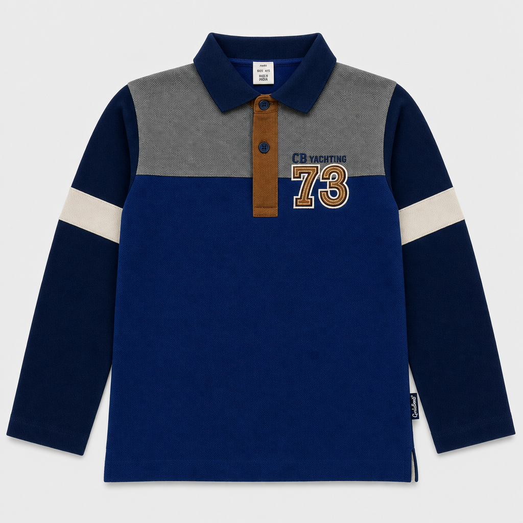 Polo maniche lunghe - Bambino - 114 - 119 | 6 anni
