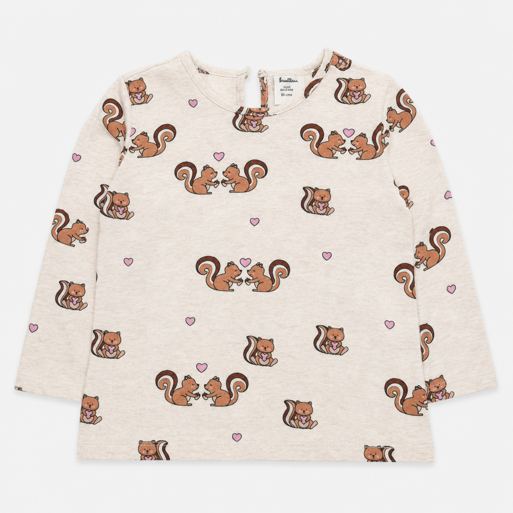 Maglietta maniche lunghe - Bambina - 84 - 89 | 18 mesi