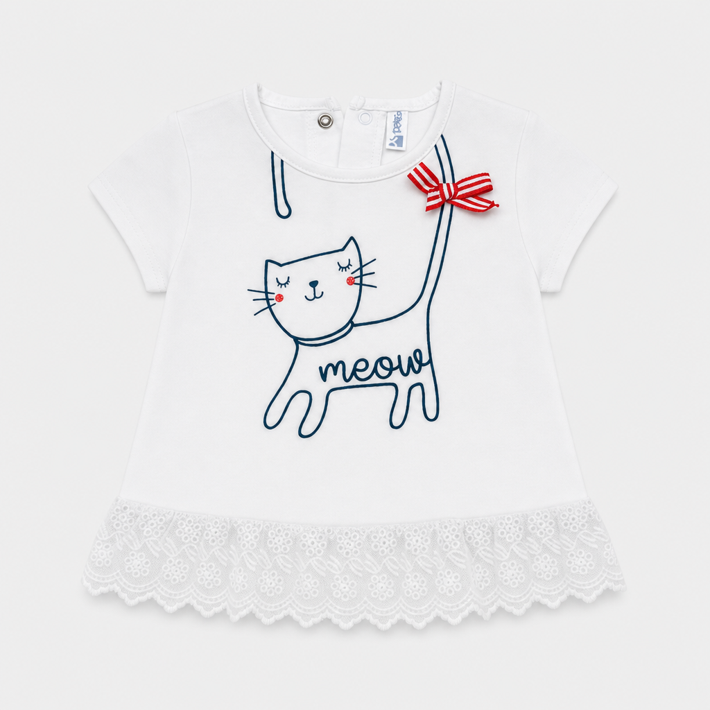 Maglietta maniche corte - Bambina - 60 - 65 | 3 mesi