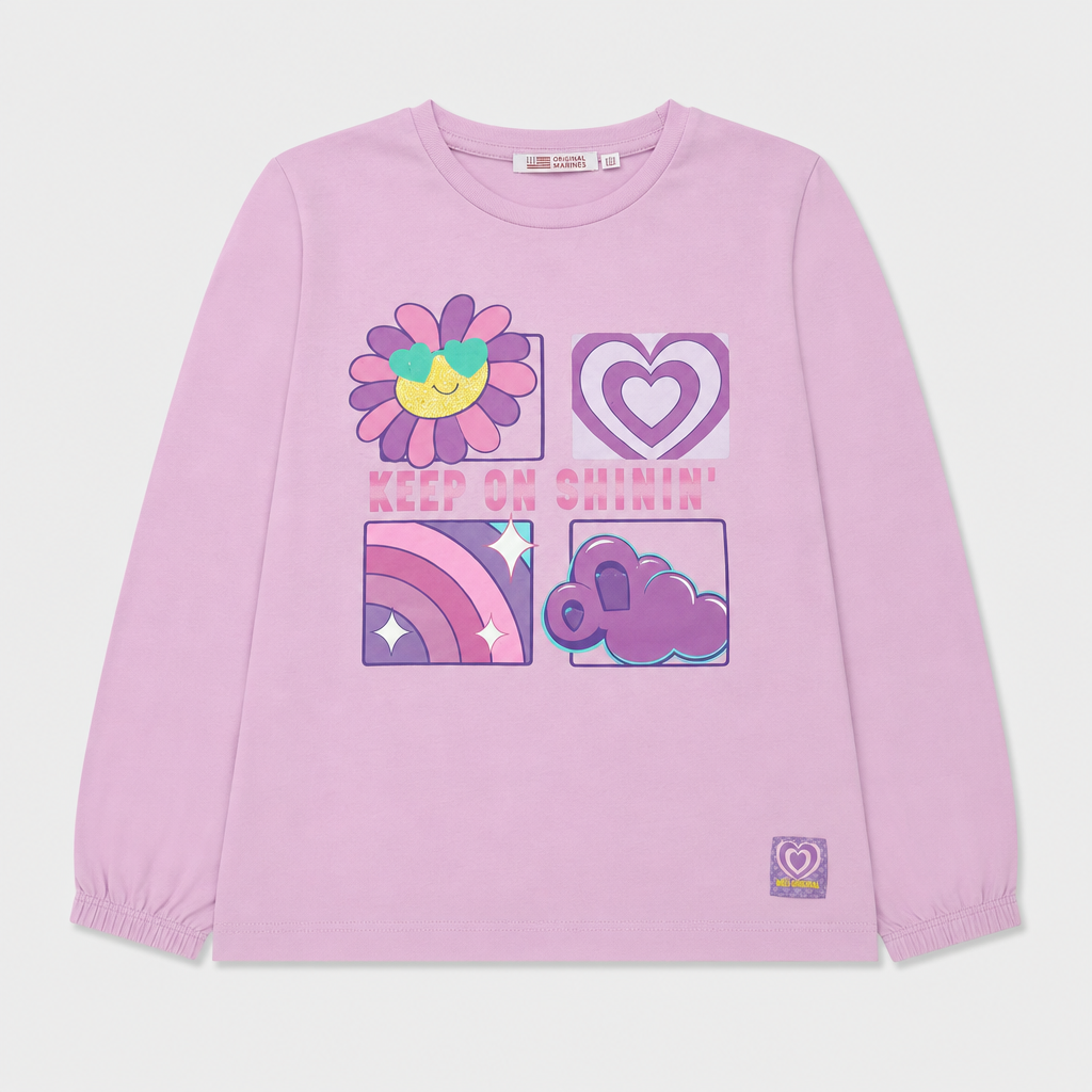 Maglietta maniche lunghe - Bambina - 126 - 131 | 8 anni