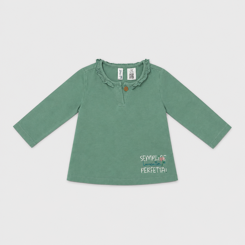 Maglietta maniche lunghe - Bambina - 66 - 71 | 6 mesi
