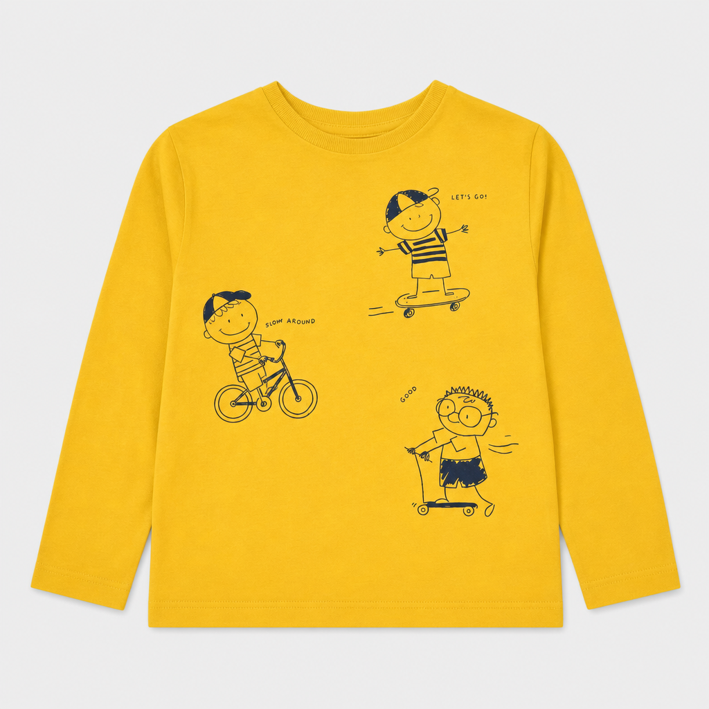 Maglietta maniche lunghe - Bambino - 90 - 95 | 2 anni