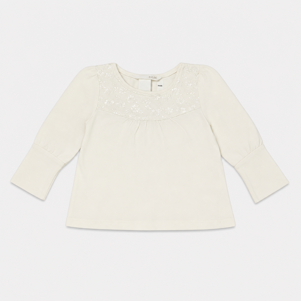 Maglietta maniche lunghe - Bambina - 60 - 65 | 3 mesi