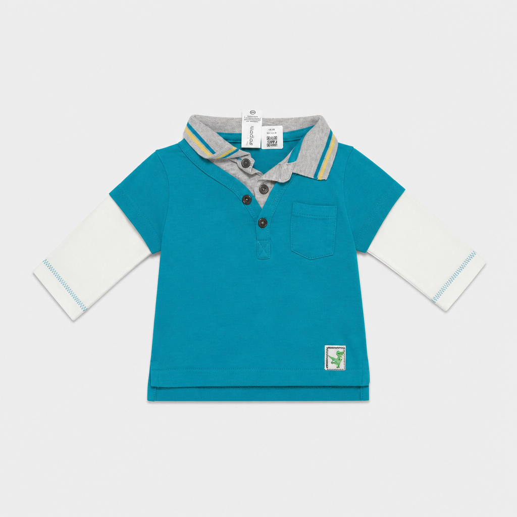 Polo maniche lunghe - Bambino - 60 - 65 | 3 mesi